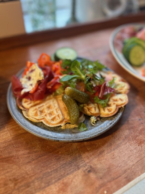 Tahini brød med ost